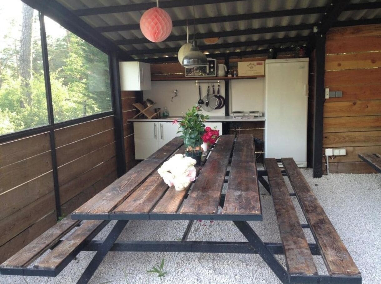 Área de parrillas y picnic