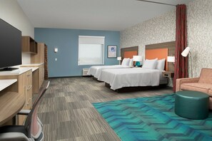 Tabla de planchar con plancha, wifi gratis y ropa de cama 