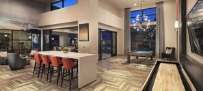 Games room - Landing | Modern 1BD, Gym (Glendale)