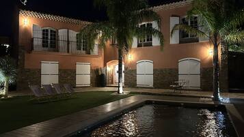 Vue depuis lâhĂ©bergement