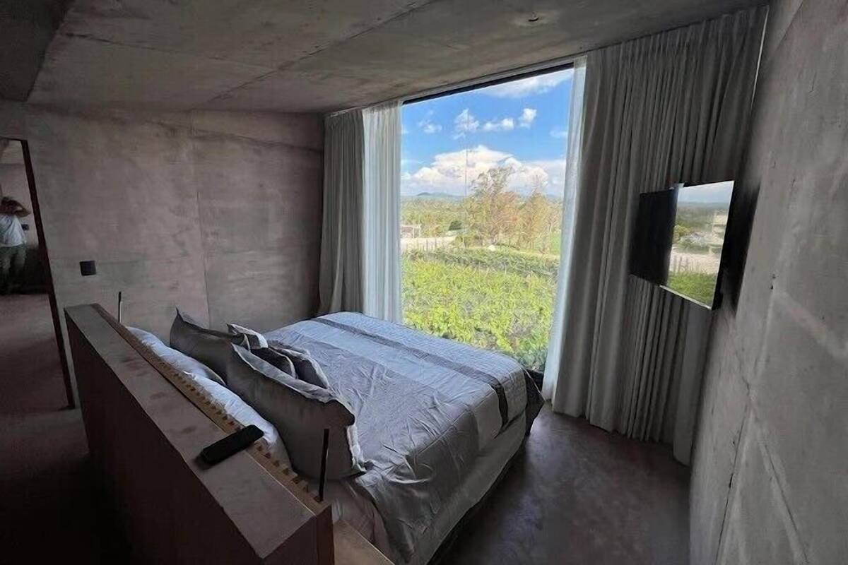 Habitación doble Confort, vista al jardín | Caja de seguridad en la habitación y wifi gratis