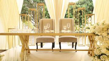 Área para banquetes al aire libre