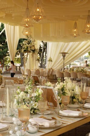 Outdoor banquet area - Hacienda Lagunillas (Huimilpan)