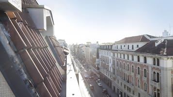 Blick von der Unterkunft