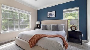Desk, iron/ironing board, WiFi, bed sheets
