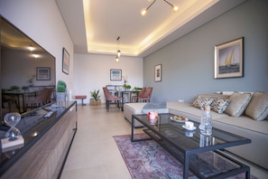 Living room - Nautica 2-BR Apt at Waterfront in Dbaye (Dbayeh)