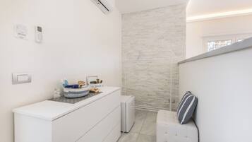 Standard Double Room, Garden View | Frette Italian sheets, premium bedding, down comforters, pillowtop beds