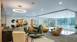 Interior - Landing | Modern 1BD, Gym (Ithaca)