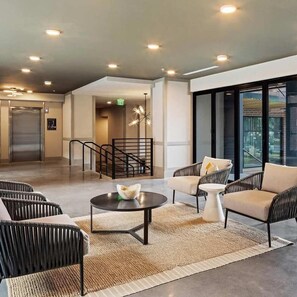Interior - Landing | Stunning 1BD, Game Room, Yoga Studio (Savannah)