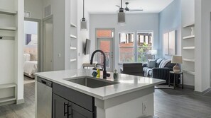 Interior - Landing | Modern 2BD, Pool, Rooftop Lounge (Austin)