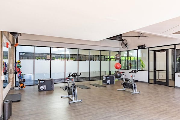Fitnessbereich