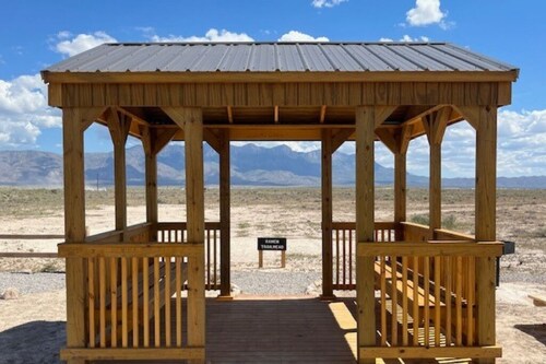 Glamping Tent @ Guadalupe Mountains Campfire Adventure Ranch