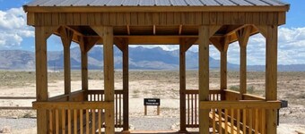 Glamping Tent @ Guadalupe Mountains Campfire Adventure Ranch