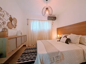 2 bedrooms, iron/ironing board, WiFi, bed sheets - BOHO VIBES PUNTA CANA 2-bedroom house in wonderful Punta Cana with AC (Punta Cana)