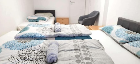 3 bedrooms, free WiFi, bed sheets