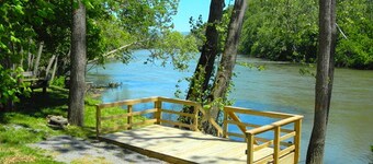 Pet-Friendly Yurt Getaway on the Shenandoah River in Luray, Virginia