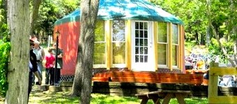 Pet-Friendly Yurt Getaway on the Shenandoah River in Luray, Virginia