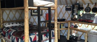 Experience Alaska Yurt Rental near Denali Park in Alaska