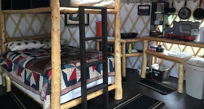 Experience Alaska Yurt Rental near Denali Park in Alaska