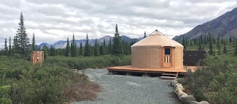 Experience Alaska Yurt Rental near Denali Park in Alaska
