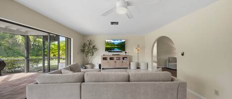 Televisión y estéreo