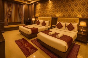 Deluxe Double Room, City View | Desk, laptop workspace, free WiFi