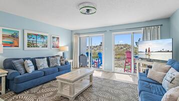 Condo, Multiple Beds (Island Sands 105) | Living area