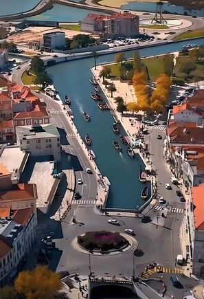 Aerial view - Aveiro – The Little Venice of Portugal (Aveiro)