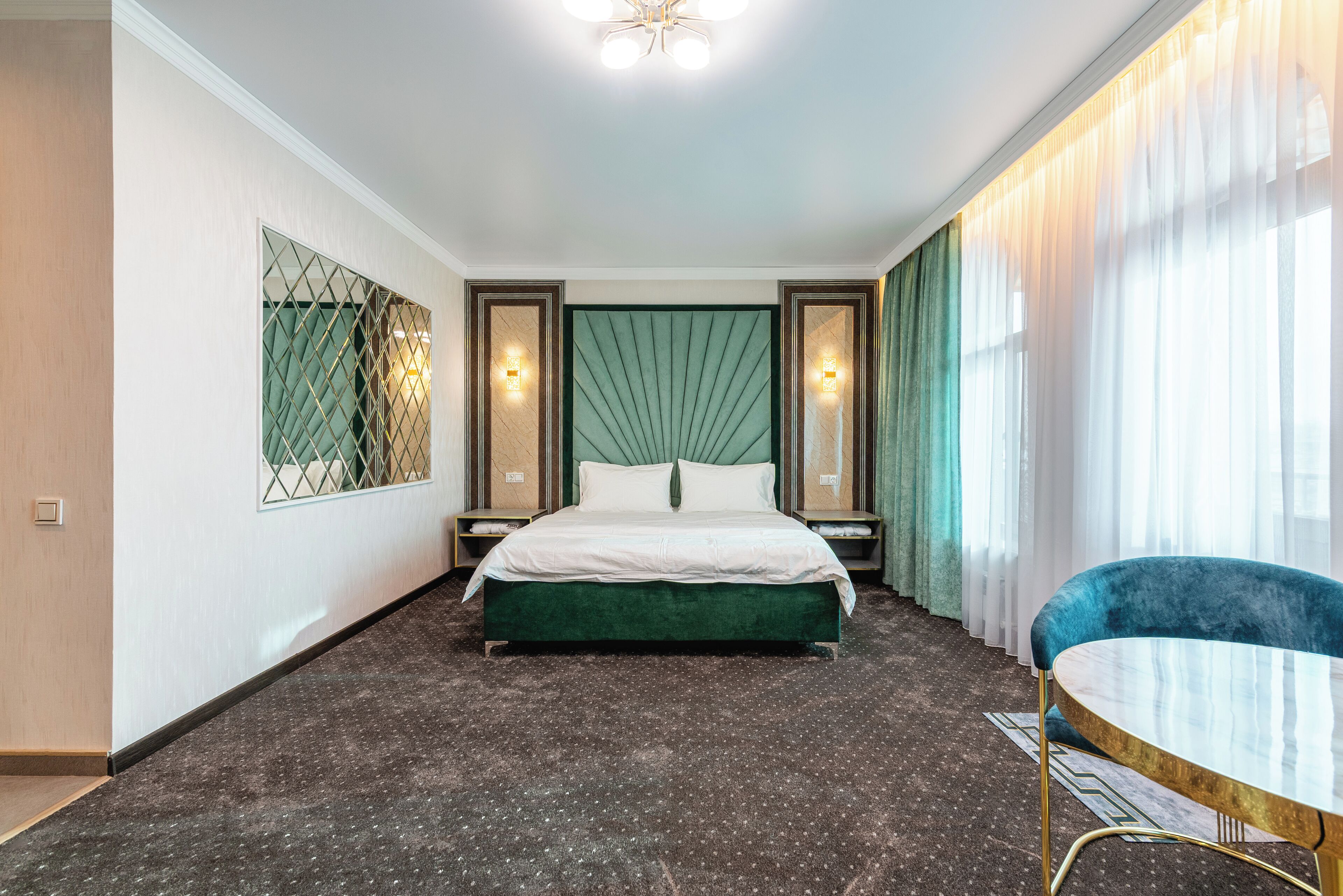 Comfort Double Room, Balcony, City View | Egyptian cotton sheets, premium bedding, minibar, desk