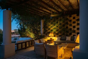 Terrace/patio - Beit El Mona Sanctuary (Sea & Beach Front) (Hurghada)