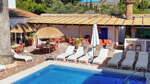 Outdoor pool - House - Sleeps 10 to 34 - Heated Pool - Parking (Javea)