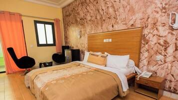 Standard Double Room, Air conditioning, Executive Level | Blackout curtains, iron/ironing board, free WiFi