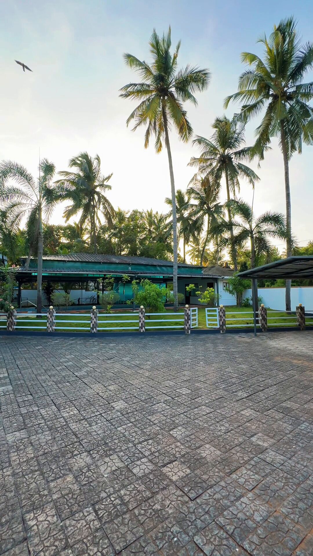 Enceinte de l’hébergement