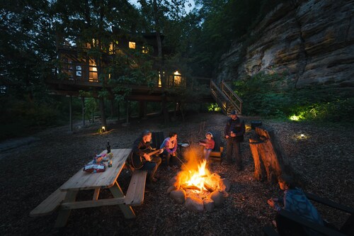 Treehouse 2 - Treehouses at Starved Rock