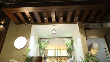 Voorkant van accommodatie