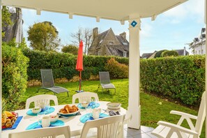 Outdoor dining - La Pause Iodée - 100m de la plage (Benodet)