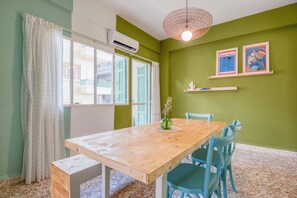 Apartment, 2 Bedrooms, Balcony, City View | City view - Dalida's 2-BR Apt in Mar Mikhael (Beirut)