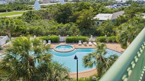 Pool - Inn at Seacrest Beach 408-Perfect Couples Getaway (Panama City Beach)