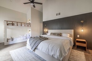 Desk, WiFi - Lakeview Getaway | Modern, game room, spa, sauna! (Big Bear Lake)