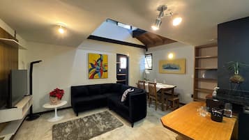 Chalé básico | Área de estar