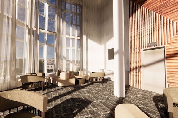 Lobby sitting area