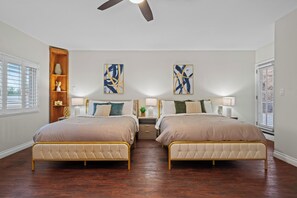 4 chambres, bureau, fer et planche à repasser, Wi-Fi gratuit