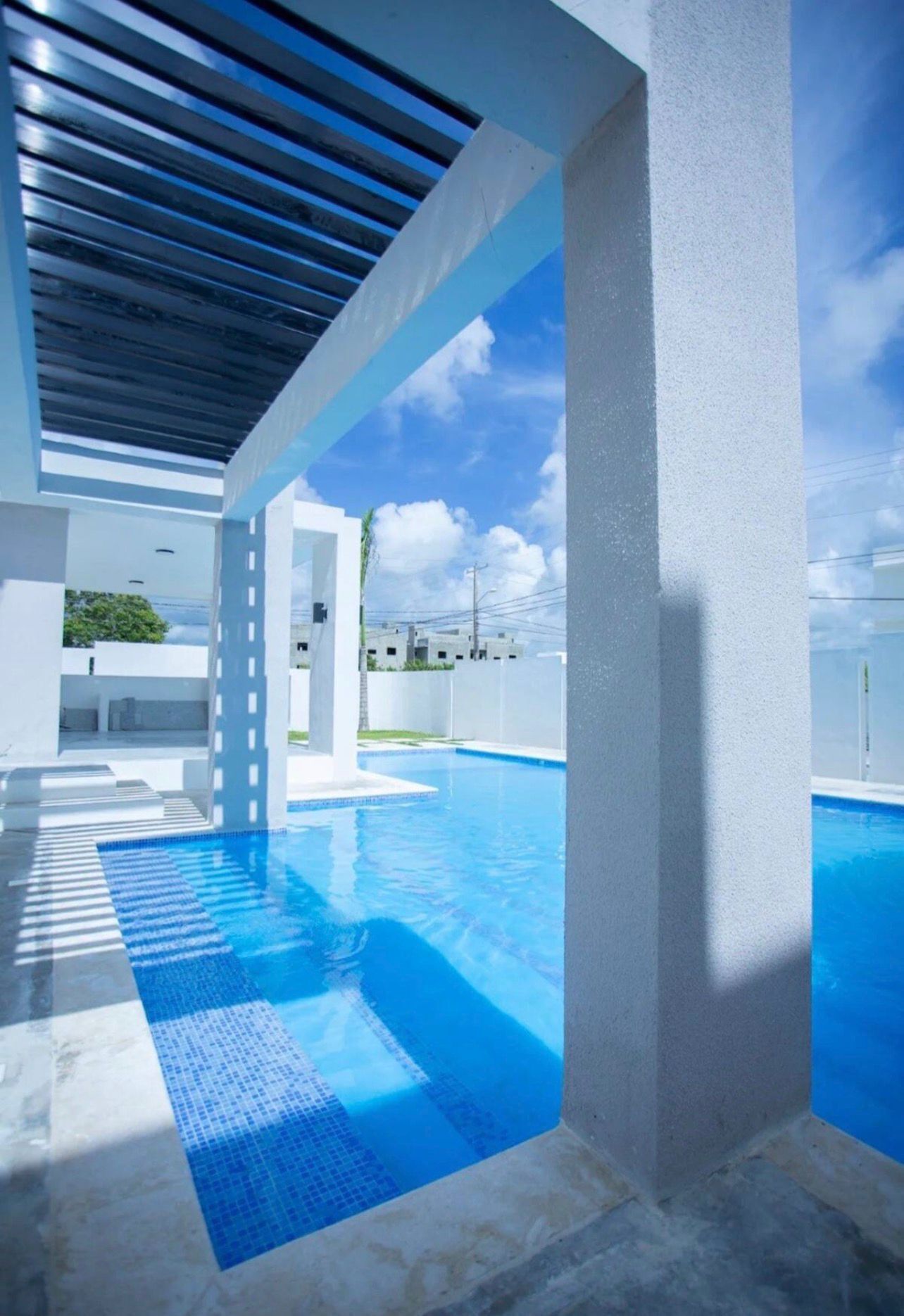 Alberca al aire libre 