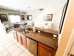 Interior - Stunning Orlando 5 Bedroom Townhouse with Private Pool and Hot Tub Near Disney (Kissimmee)