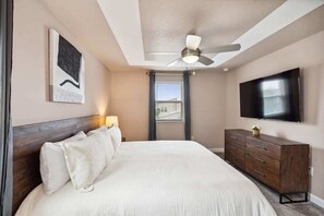 7 bedrooms, iron/ironing board, travel crib, free WiFi
