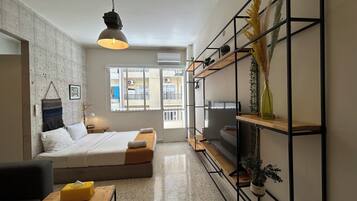 Studio, 1 Double Bed, Balcony, City View | City view