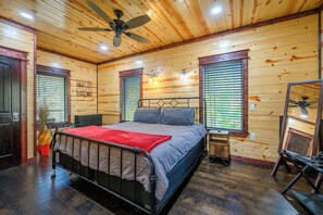 小屋, 多張床, 熱水浴缸 (Feelin' Froggy) | 4 間睡房、獨特設計、獨特裝修、床單