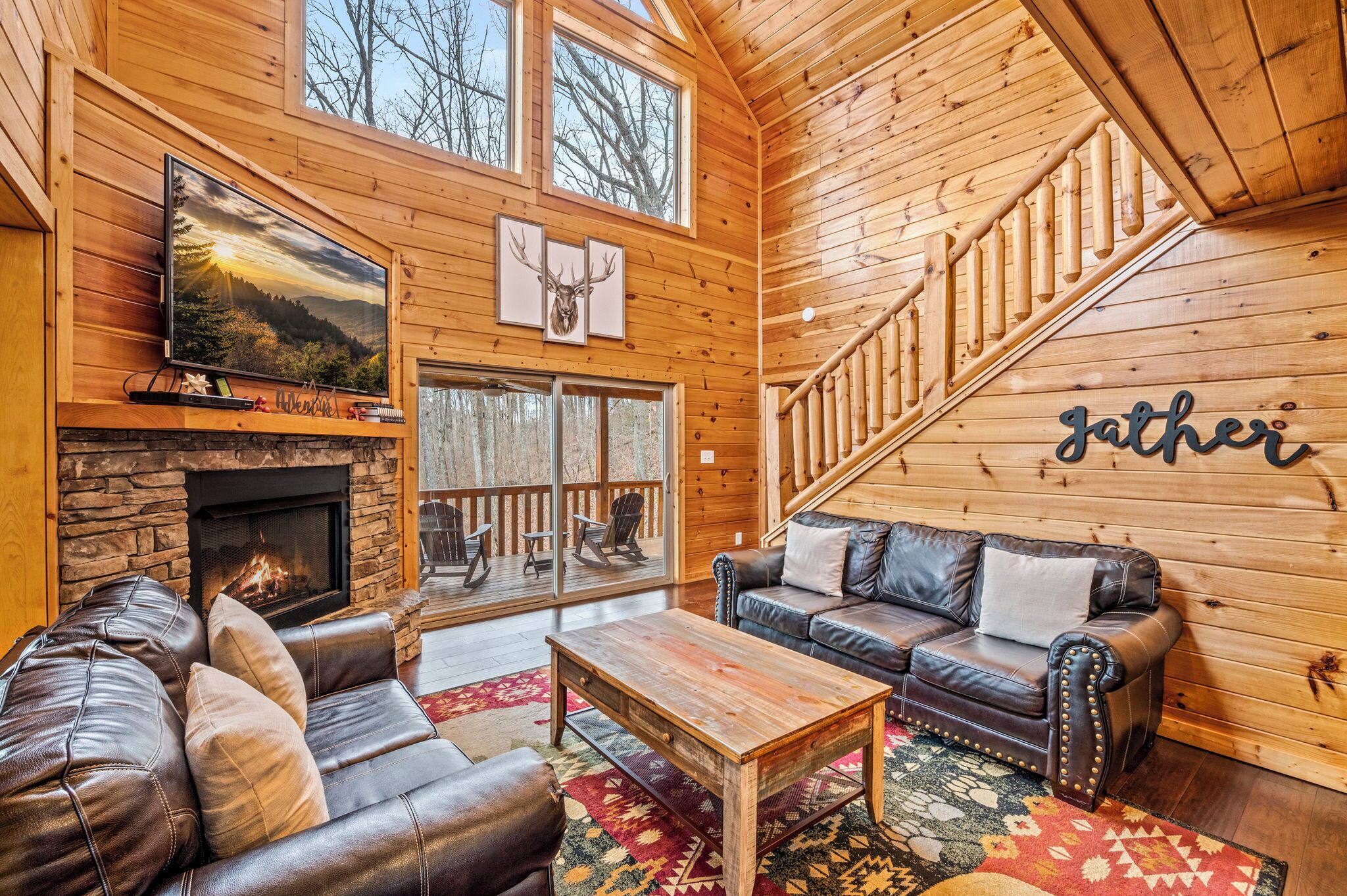 智能电视、壁炉、电子游戏、乒乓球