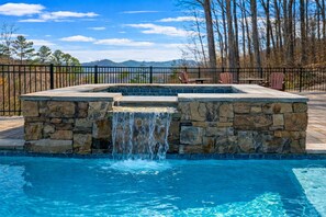 Una piscina climatizada