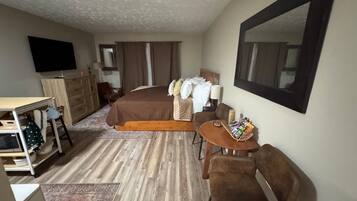 1 sovrum, strykjärn/strykbräda, wi-fi och sängkläder